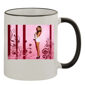 Amanda Bynes 11oz Colored Rim & Handle Mug