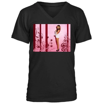 Amanda Bynes Men's V-Neck T-Shirt