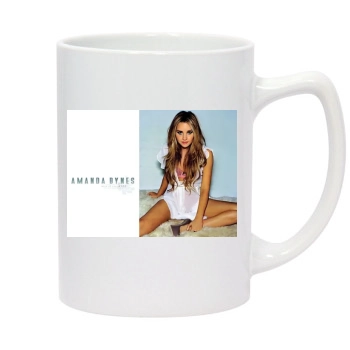 Amanda Bynes 14oz White Statesman Mug