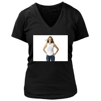 Amanda Holden Women's Deep V-Neck TShirt