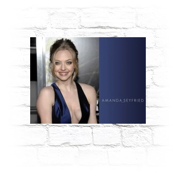 Amanda Seyfried Metal Wall Art