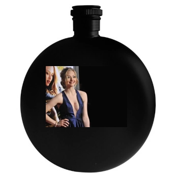 Amanda Seyfried Round Flask