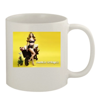 Amanda Seyfried 11oz White Mug