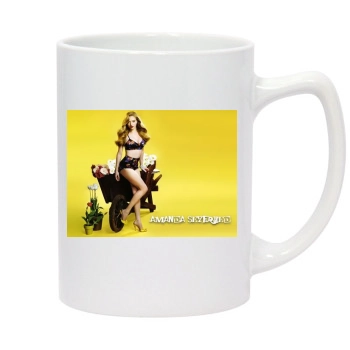 Amanda Seyfried 14oz White Statesman Mug