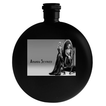 Amanda Seyfried Round Flask