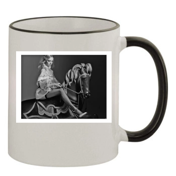 Amanda Seyfried 11oz Colored Rim & Handle Mug