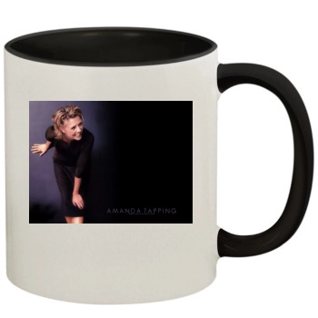 Amanda Tapping 11oz Colored Inner & Handle Mug