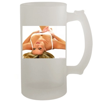 Amanda Tapping 16oz Frosted Beer Stein