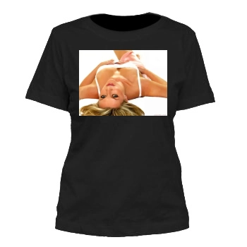 Amanda Tapping Women's Cut T-Shirt