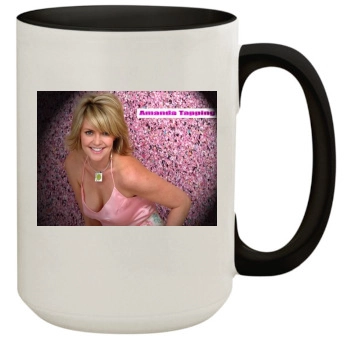 Amanda Tapping 15oz Colored Inner & Handle Mug