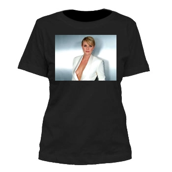 Amanda Tapping Women's Cut T-Shirt