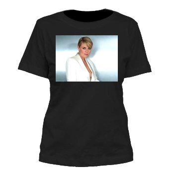 Amanda Tapping Women's Cut T-Shirt