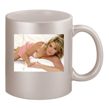 Amanda Tapping 11oz Metallic Silver Mug