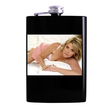 Amanda Tapping Hip Flask