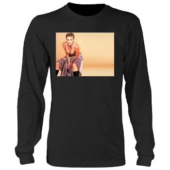 Amanda Tapping Men's Heavy Long Sleeve TShirt