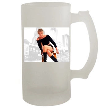 Amanda Tapping 16oz Frosted Beer Stein