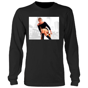 Amanda Tapping Men's Heavy Long Sleeve TShirt