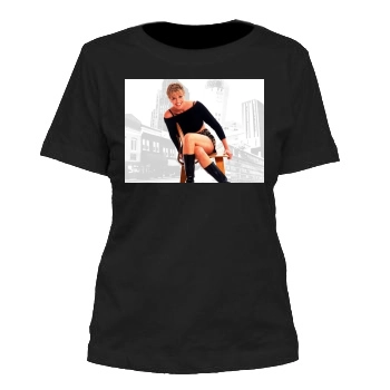 Amanda Tapping Women's Cut T-Shirt