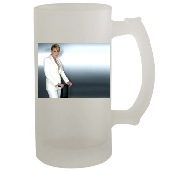 Amanda Tapping 16oz Frosted Beer Stein