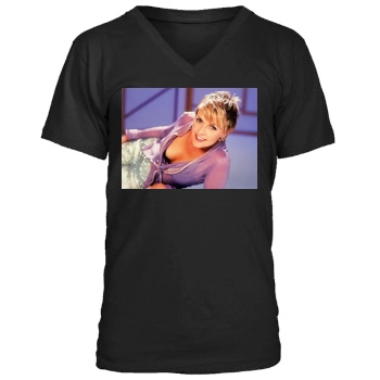 Amanda Tapping Men's V-Neck T-Shirt