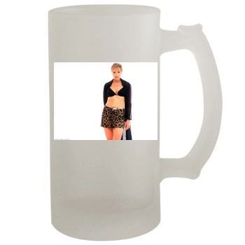 Amanda Tapping 16oz Frosted Beer Stein