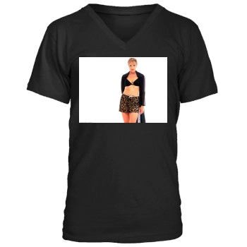 Amanda Tapping Men's V-Neck T-Shirt