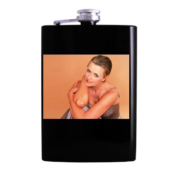 Amanda Tapping Hip Flask