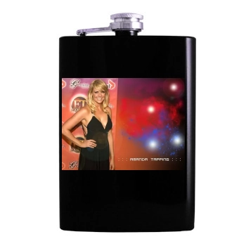 Amanda Tapping Hip Flask