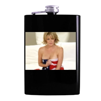 Amanda Tapping Hip Flask