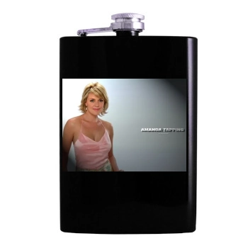 Amanda Tapping Hip Flask