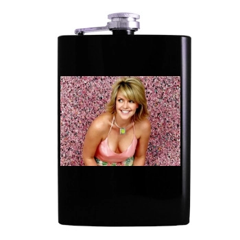 Amanda Tapping Hip Flask