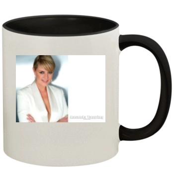 Amanda Tapping 11oz Colored Inner & Handle Mug