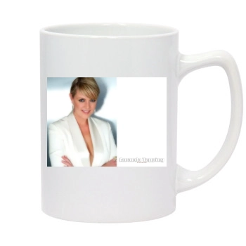 Amanda Tapping 14oz White Statesman Mug