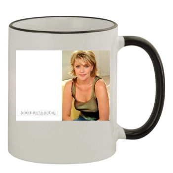 Amanda Tapping 11oz Colored Rim & Handle Mug