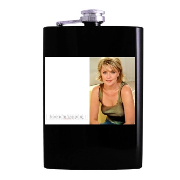 Amanda Tapping Hip Flask