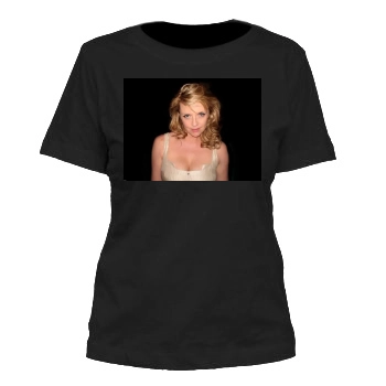 Amanda Tapping Women's Cut T-Shirt