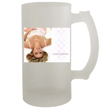 Amanda Tapping 16oz Frosted Beer Stein