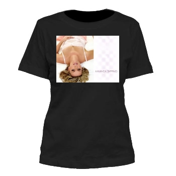 Amanda Tapping Women's Cut T-Shirt