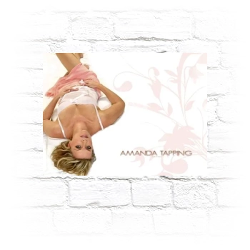 Amanda Tapping Metal Wall Art