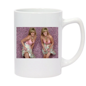 Amanda Tapping 14oz White Statesman Mug