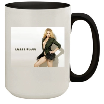 Amber Heard 15oz Colored Inner & Handle Mug