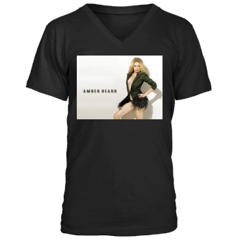 Amber Heard Men's V-Neck T-Shirt