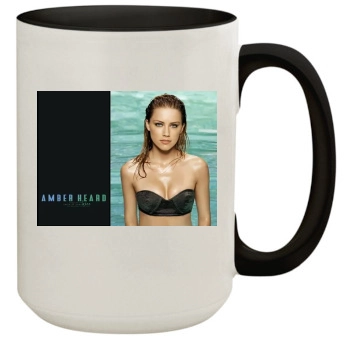 Amber Heard 15oz Colored Inner & Handle Mug