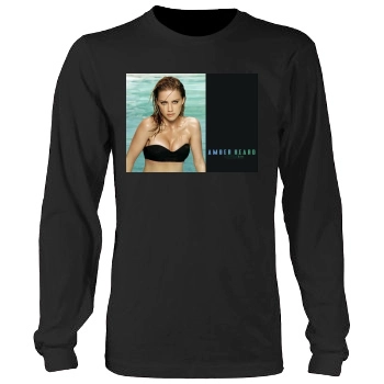 Amber Heard Men's Heavy Long Sleeve TShirt