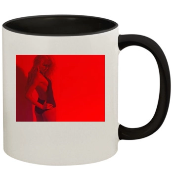 Amber Heard 11oz Colored Inner & Handle Mug