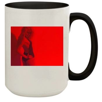 Amber Heard 15oz Colored Inner & Handle Mug