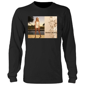 Amber Heard Men's Heavy Long Sleeve TShirt