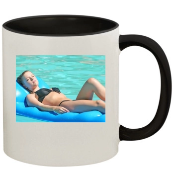 Amber Heard 11oz Colored Inner & Handle Mug