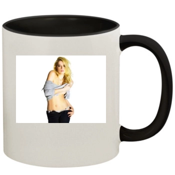 Amber Heard 11oz Colored Inner & Handle Mug