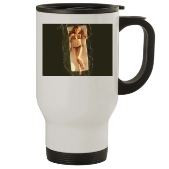 Amber Heard Stainless Steel Travel Mug